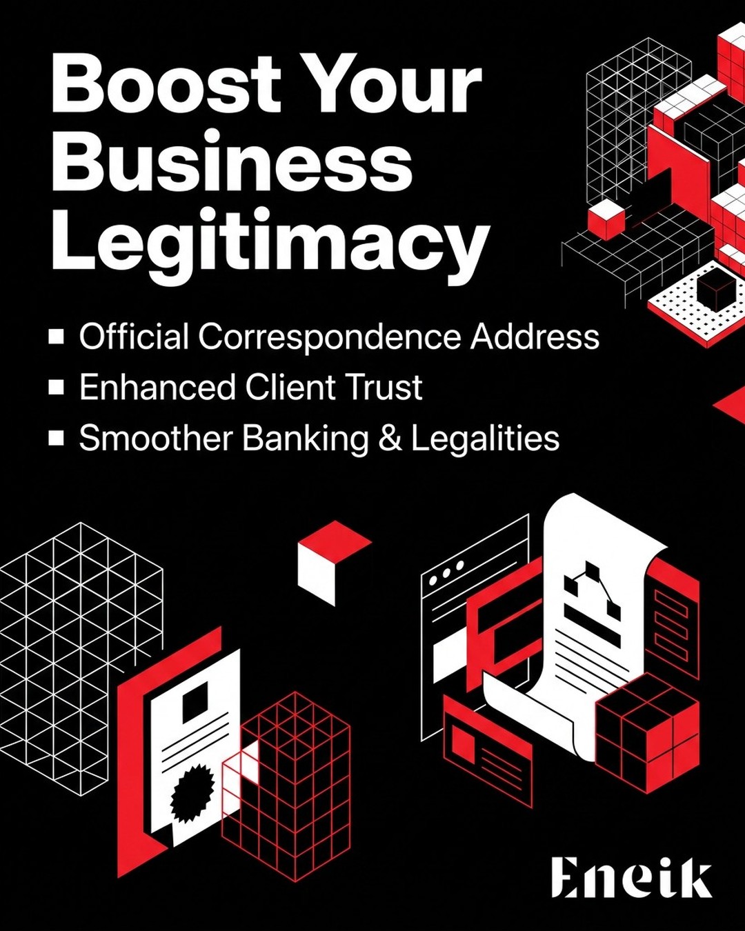 Credibility as a competitive edge: why legitimacy is the first thing clients notice.