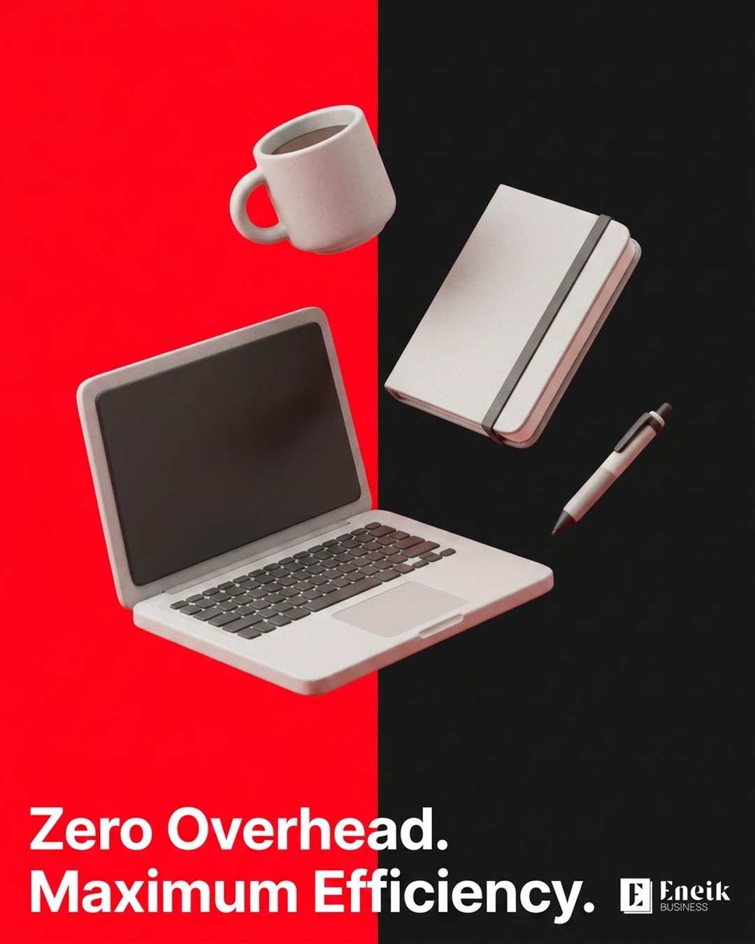 Leading with the core value proposition: efficiency without the cost of a dedicated office.